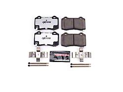 PowerStop Z26 Street Performance Carbon-Fiber Ceramic Brake Pads; Rear Pair (08-14 Challenger SRT8; 15-23 Challenger w/ 4 or 6-Piston Front Calipers)