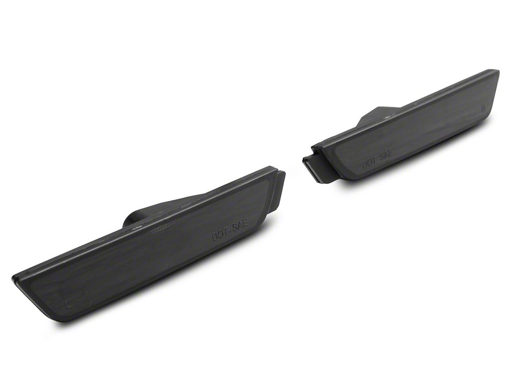 Raxiom Axial Series LED Front and Rear Side Markers; Smoked Raxiom Axial Series LED Front and Rear Side Markers; Smoked