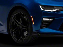 Raxiom Axial Series LED Front and Rear Side Markers; Smoked (16-24 Camaro)