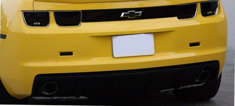 Camaro Tail Light Covers Smoked Tinted Tail Light Covers For 2010 2013 Chevy Camaro Vinyl Overlay 1006515