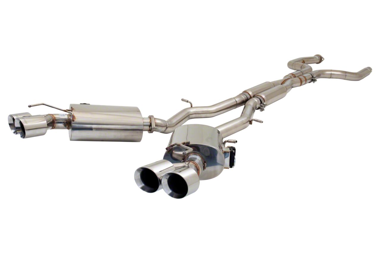 XForce Camaro Twin 3-Inch Varex Cat-Back Exhaust with Polished Tips ES ...