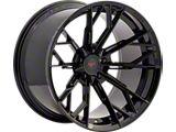 Ferrada Wheels FR11 Obsidian Black Wheel; 20x9; 35mm Offset (16-24 Camaro, Excluding ZL1)