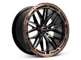 585 Black with Bronze Ring Wheel; 20x9.5; 35mm Offset (10-15 Camaro, Excluding Z/28)