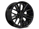 2017 ZL1 Style Gloss Black Wheel; 20x9; 25mm Offset (10-15 Camaro, Excluding Z/28 & ZL1)