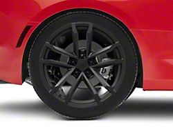 ZL1 Style Satin Black Wheel; Rear Only; 20x11; 43mm Offset (16-24 Camaro, Excluding ZL1)