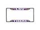 License Plate Frame with LSU Logo (Universal; Some Adaptation May Be Required)