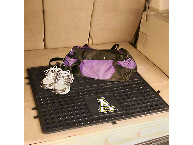 Molded Trunk Mat with Appalachian State University Logo (Universal; Some Adaptation May Be Required)