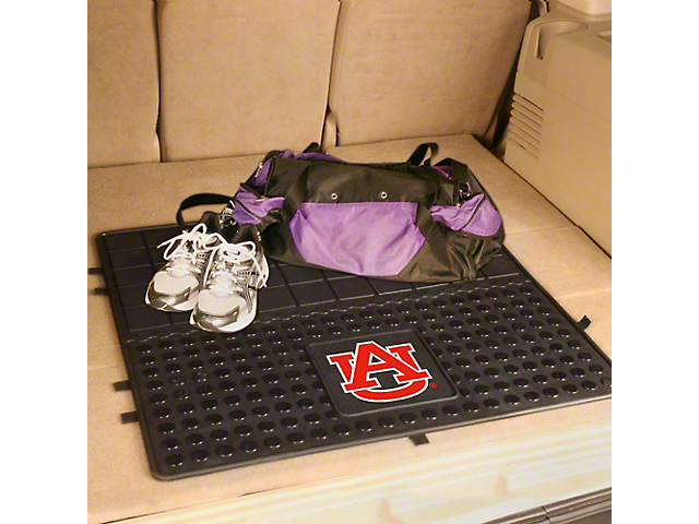 Molded Trunk Mat with Auburn University Logo (Universal; Some Adaptation May Be Required)