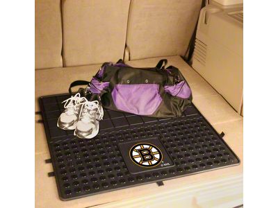 Molded Trunk Mat with Boston Bruins Logo (Universal; Some Adaptation May Be Required)
