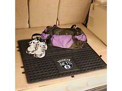 Molded Trunk Mat with Brooklyn Nets Logo (Universal; Some Adaptation May Be Required)