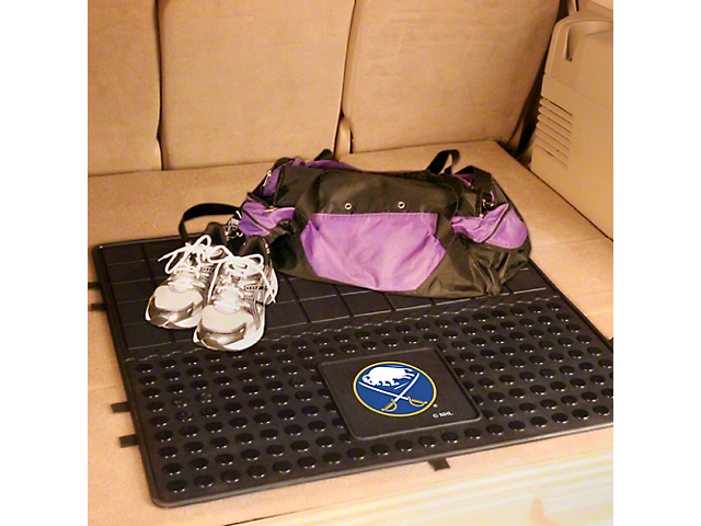 Molded Trunk Mat with Buffalo Sabres Logo (Universal; Some Adaptation May Be Required)