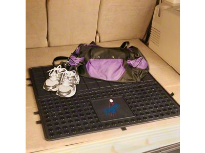 Molded Trunk Mat with Los Angeles Dodgers Logo (Universal; Some Adaptation May Be Required)