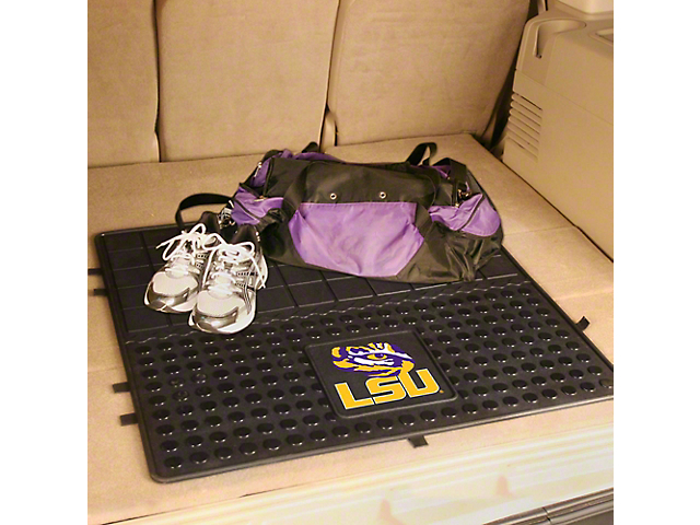 Molded Trunk Mat with LSU Logo (Universal; Some Adaptation May Be Required)