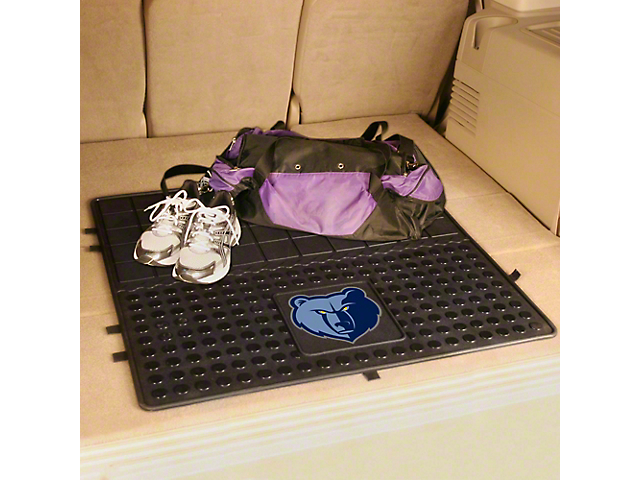 Molded Trunk Mat with Memphis Grizzlies Logo (Universal; Some Adaptation May Be Required)