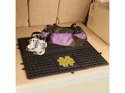 Molded Trunk Mat with Notre Dame Logo (Universal; Some Adaptation May Be Required)
