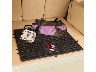 Molded Trunk Mat with Portland Trail Blazers Logo (Universal; Some Adaptation May Be Required)