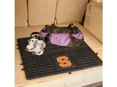 Molded Trunk Mat with Syracuse University Logo (Universal; Some Adaptation May Be Required)