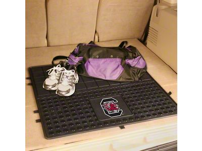 Molded Trunk Mat with University of South Carolina Logo (Universal; Some Adaptation May Be Required)