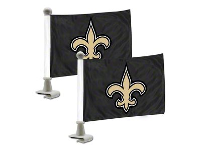 Ambassador Flags with New Orleans Saints Logo; Blue (Universal; Some Adaptation May Be Required)