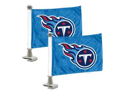 Ambassador Flags with Tennessee Titans Logo; Blue (Universal; Some Adaptation May Be Required)