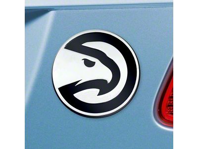 Atlanta Hawks Emblem; Chrome (Universal; Some Adaptation May Be Required)