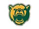 Baylor University Embossed Emblem; Green and Yellow (Universal; Some Adaptation May Be Required)