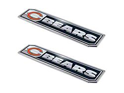 Chicago Bears Embossed Emblems; Blue (Universal; Some Adaptation May Be Required)