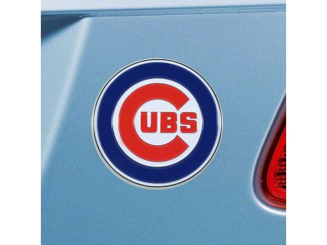 Chicago Cubs Emblem; Blue (Universal; Some Adaptation May Be Required)