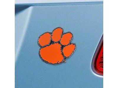 Clemson University Emblem; Orange (Universal; Some Adaptation May Be Required)