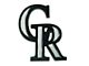 Colorado Rockies Emblem; Chrome (Universal; Some Adaptation May Be Required)