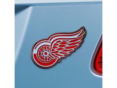 Detroit Red Wings Emblem; Red (Universal; Some Adaptation May Be Required)