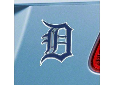Detroit Tigers Emblem; Navy (Universal; Some Adaptation May Be Required)