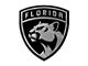 Florida Panthers Molded Emblem; Chrome (Universal; Some Adaptation May Be Required)