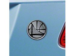 Golden State Warriors Emblem; Chrome (Universal; Some Adaptation May Be Required)