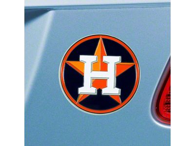 Houston Astros Emblem; Orange (Universal; Some Adaptation May Be Required)