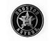 Houston Astros Molded Emblem; Chrome (Universal; Some Adaptation May Be Required)