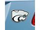 Kansas State University Emblem; Chrome (Universal; Some Adaptation May Be Required)