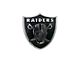 Las Vegas Raiders Molded Emblem; Chrome (Universal; Some Adaptation May Be Required)