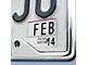 License Plate Frame with Jacksonville Jaguars Logo; Black (Universal; Some Adaptation May Be Required)