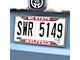 License Plate Frame with NC State University Logo; Red (Universal; Some Adaptation May Be Required)