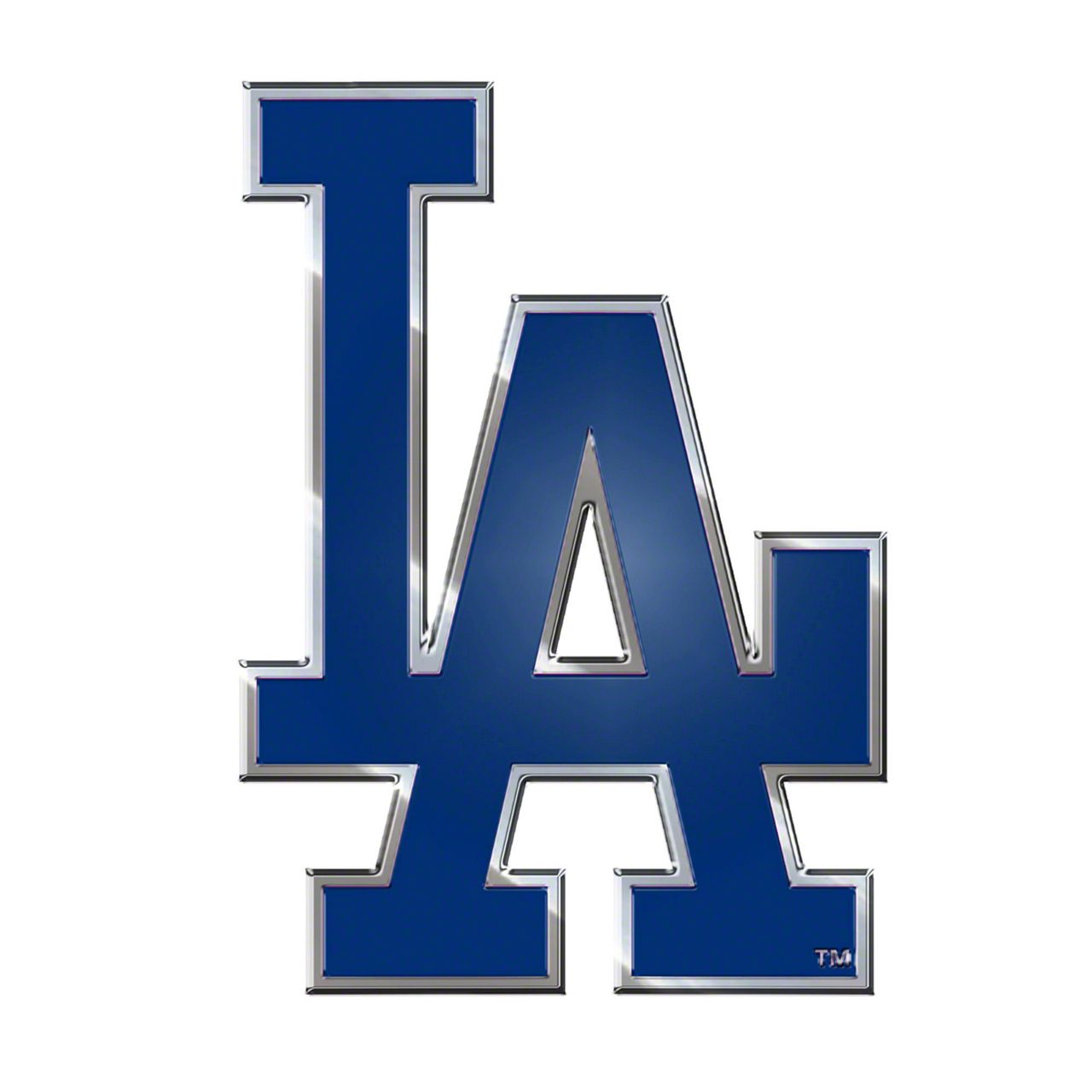 Charger Los Angeles Dodgers Embossed Emblem; Blue (Universal; Some ...