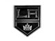 Los Angeles Kings Molded Emblem; Chrome (Universal; Some Adaptation May Be Required)
