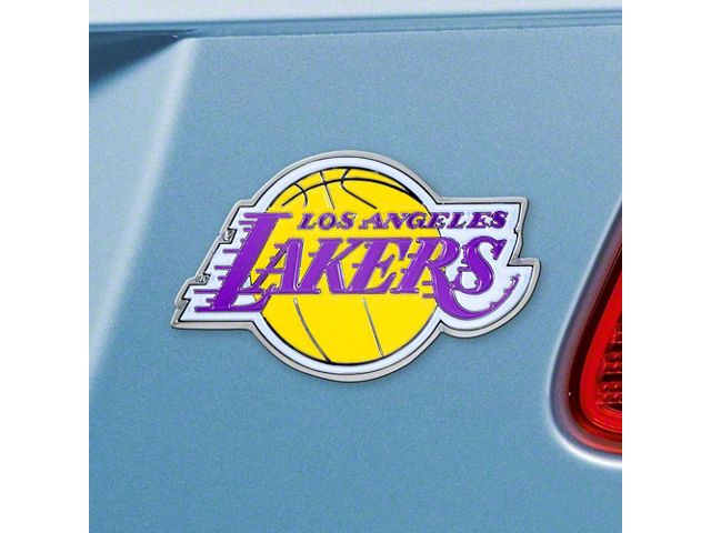 Los Angeles Lakers Emblem; Purple (Universal; Some Adaptation May Be Required)