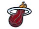 Miami Heat Emblem; Black (Universal; Some Adaptation May Be Required)