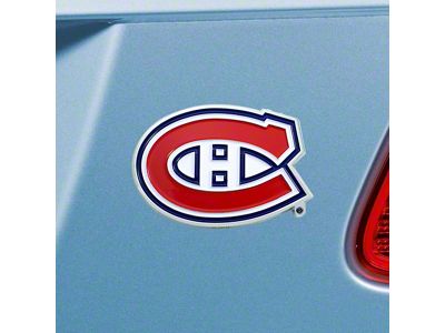 Montreal Canadiens Emblem; Red (Universal; Some Adaptation May Be Required)