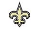 New Orleans Saints Embossed Emblem; Golf (Universal; Some Adaptation May Be Required)