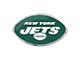 New York Jets Embossed Emblem; Green (Universal; Some Adaptation May Be Required)