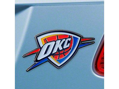 Oklahoma City Thunder Emblem; Blue (Universal; Some Adaptation May Be Required)