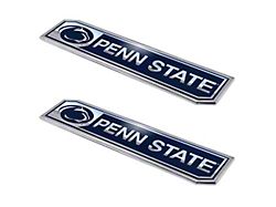 Penn State University Embossed Emblems; Navy (Universal; Some Adaptation May Be Required)