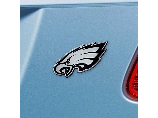 Philadelphia Eagles Emblem; Chrome (Universal; Some Adaptation May Be Required)